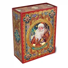 Сладкий новогодний подарок Книга чудес макси 1500 грамм элит